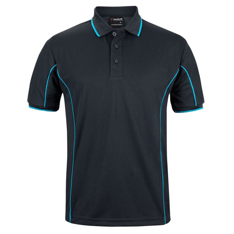 Podium Mens Piping Polo Thumbnail